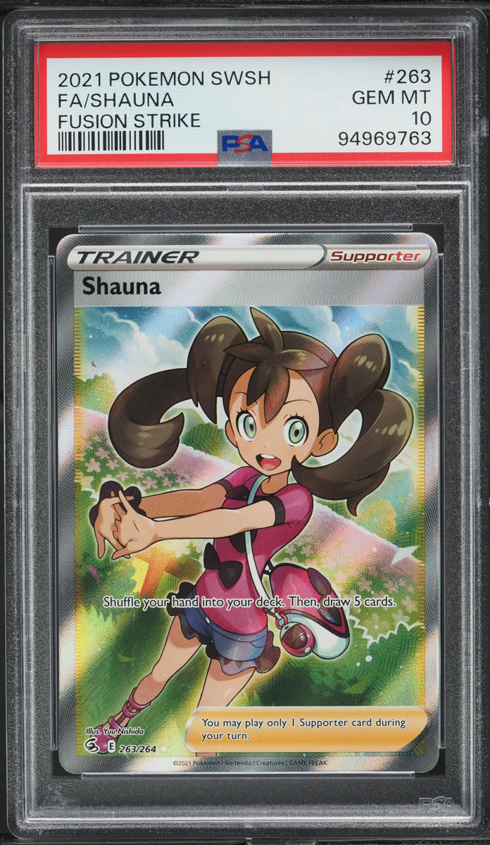 shauna rainbow pokemon card value - 263/264 - Full Art Ultra Rare - Sword & Shield Secret Rare Card Type Shauna | Dex - for