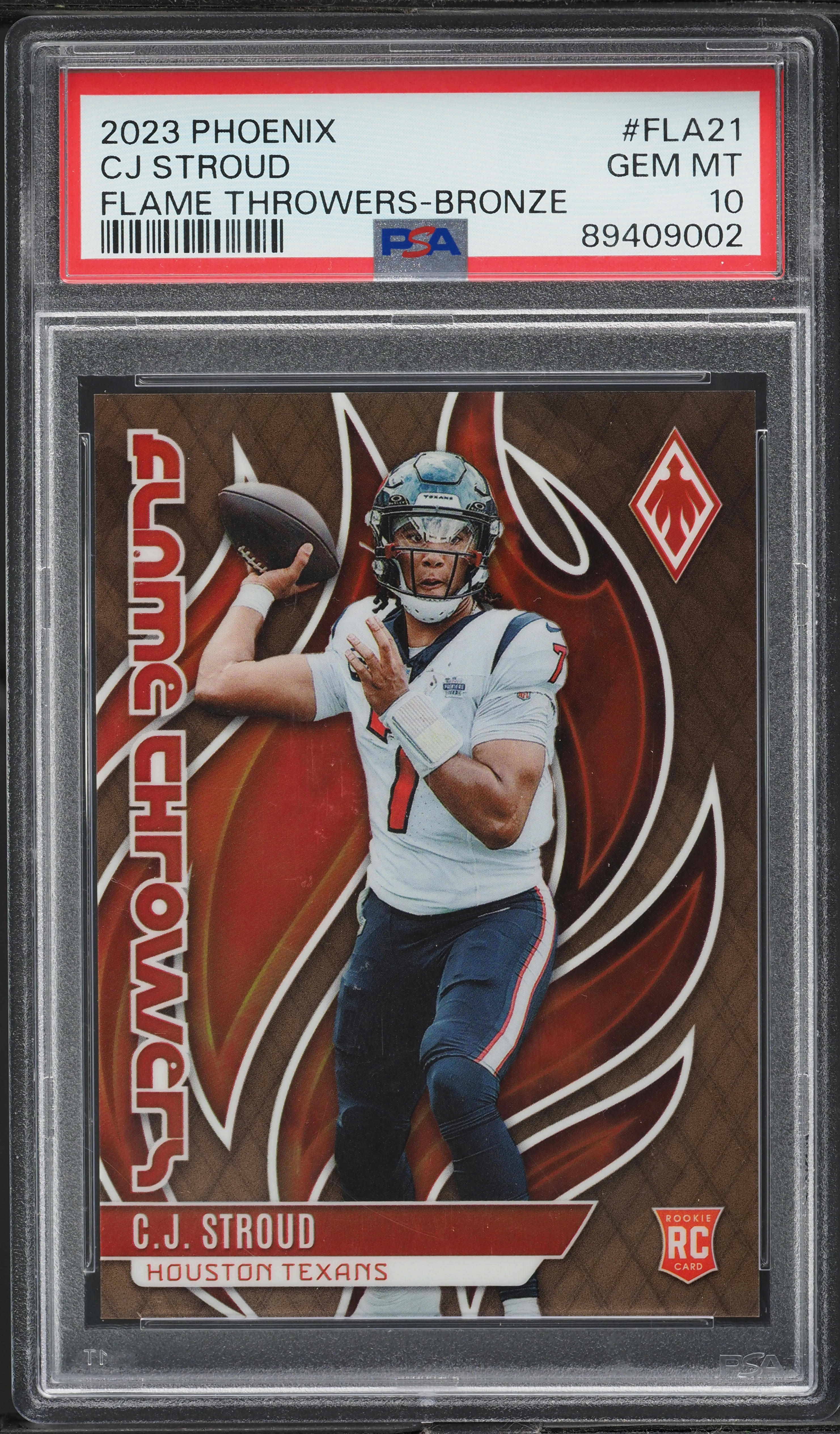 2023 Panini Phoenix Flame Throwers Bronze C.J. Stroud ROOKIE /50