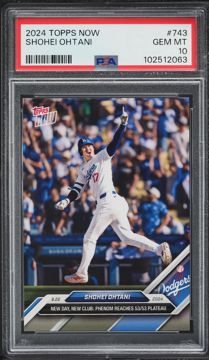 2024 Topps Now Shohei Ohtani #743 PSA 10 GEM MINT