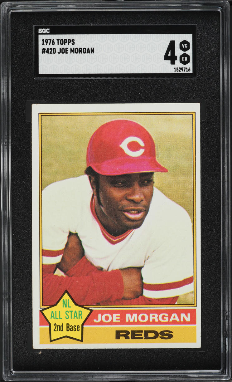 1976 Topps Joe Morgan ALL-STAR #420 SGC 4 VGEX