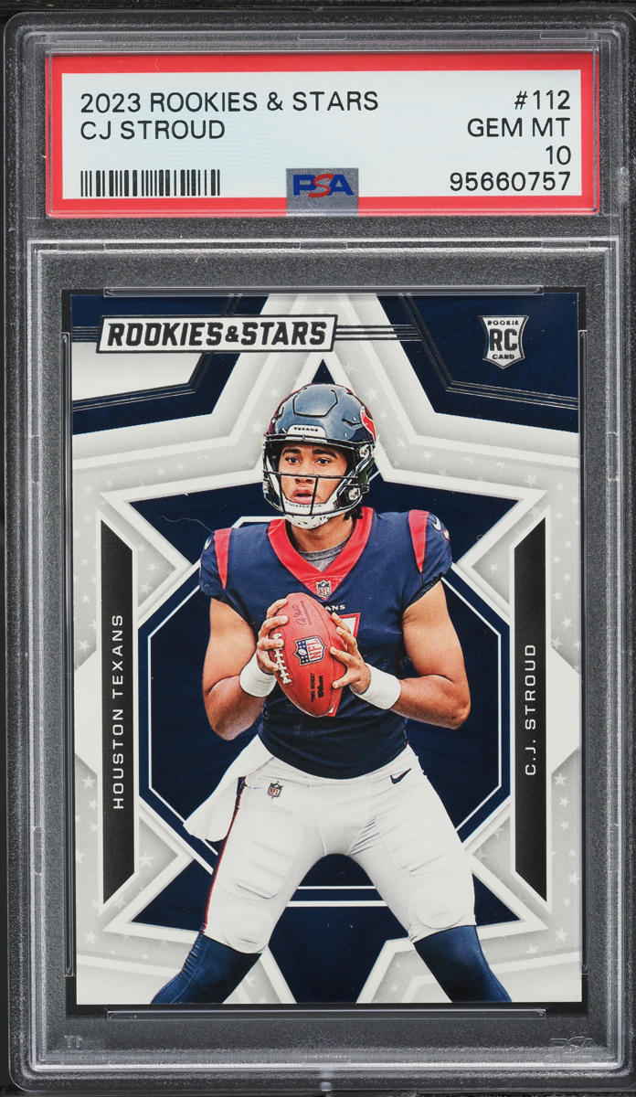 2023 Panini Rookies & Stars C.J. Stroud ROOKIE #112 PSA 10 GEM MINT