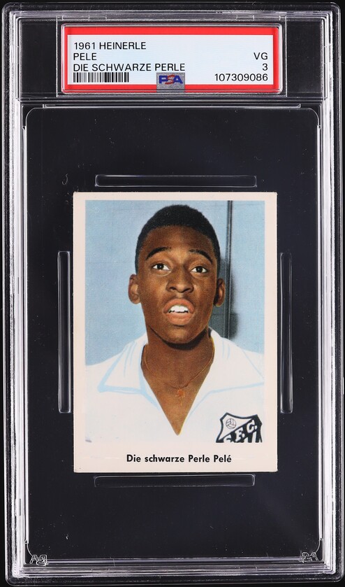 1961 Heinerle Pele DIE SCHWARZE PERILE PSA 3 VG