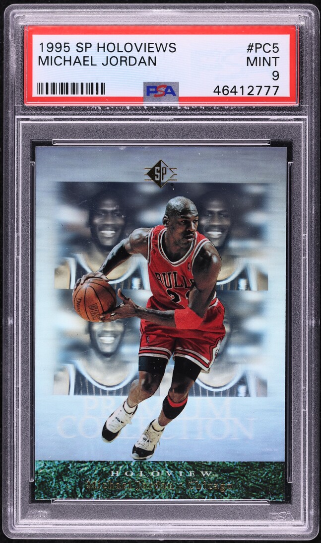 1995 SP Holoviews Michael Jordan #PC5 PSA 9 MINT