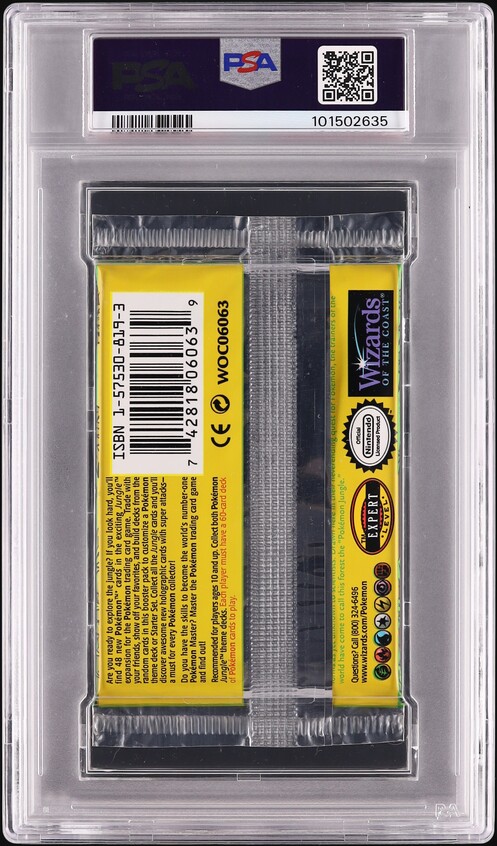 1999 Pokemon Jungle 1st Edition Booster Pack Flareon Art PSA 10 GEM MINT on  Fanatics Collect
