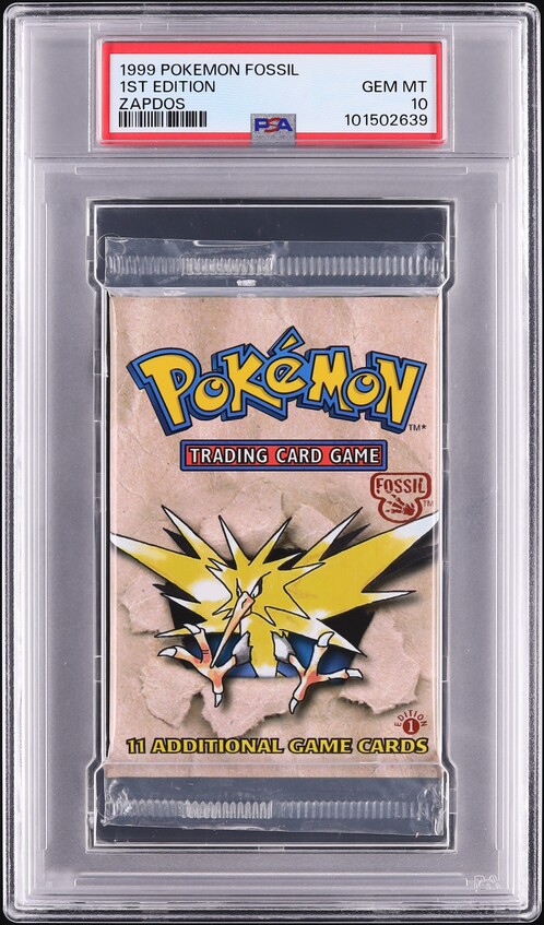 pokemon fossil 1st edition booster pack Some of the biggest pulls from this set include the holo versions of Dragonite CALL STORE FOR INQUIRIES** PSA