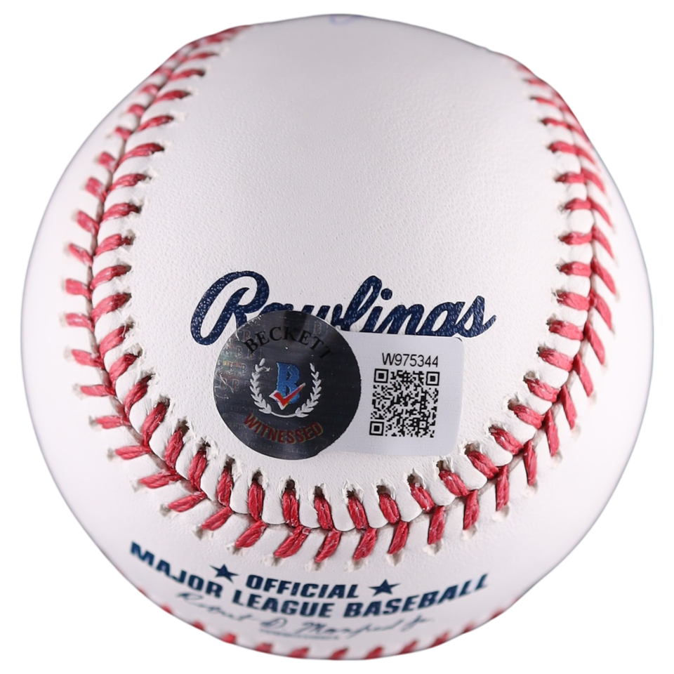Deion Sanders Signed Autographed Baseball - Beckett AUTH