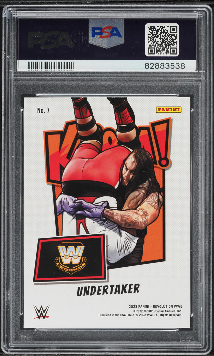 2023 Panini Revolution WWE Kaboom! Undertaker #7 PSA 10 GEM MINT