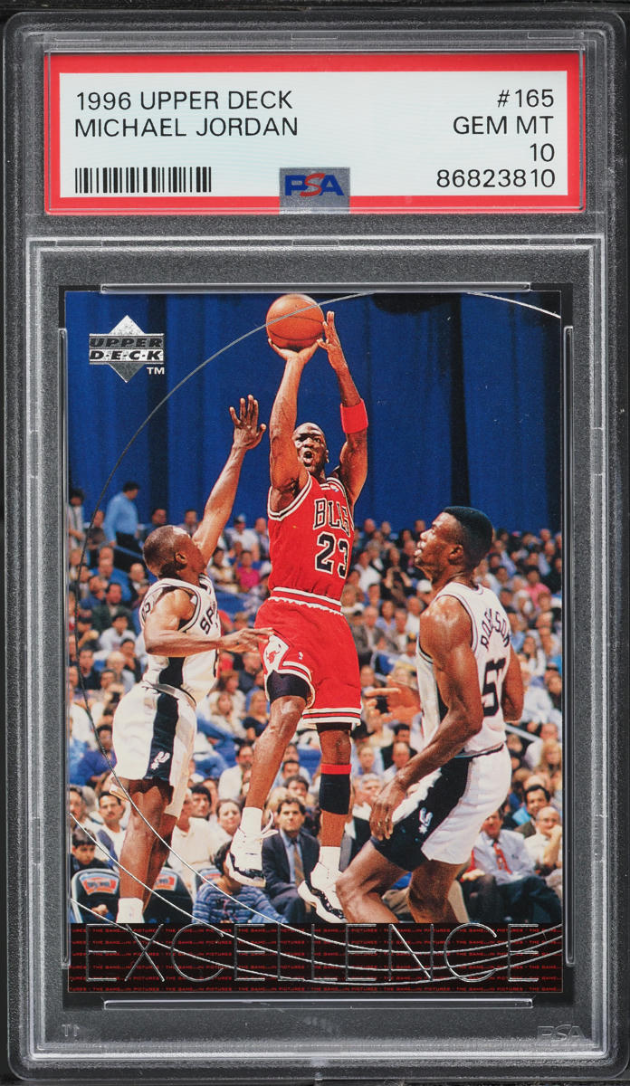 1996 Upper Deck Michael Jordan #165 PSA 10 GEM MINT