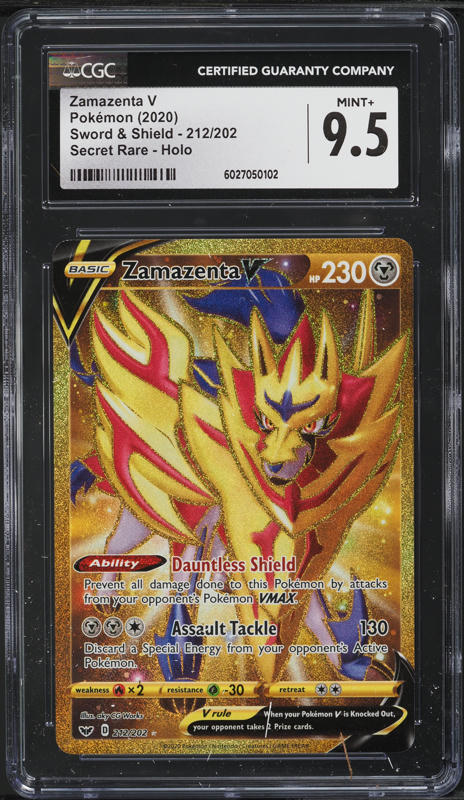 zamazenta vstar pokemon card price Amazon.com: Zamazenta V & Vstar 099/159 - Crown Zenith main image 1