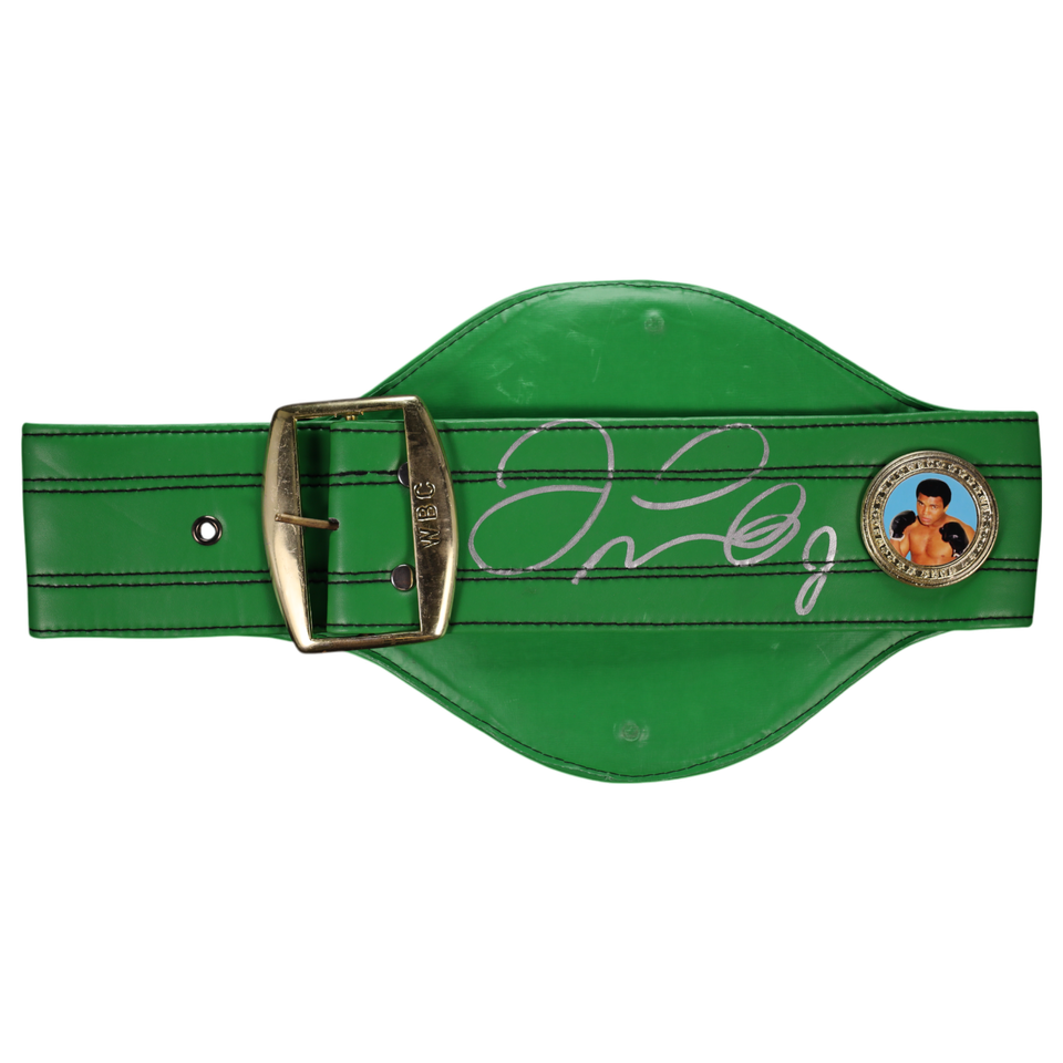 Floyd Mayweather Jr. Signed Autographed WBC Belt - Beckett AUTH