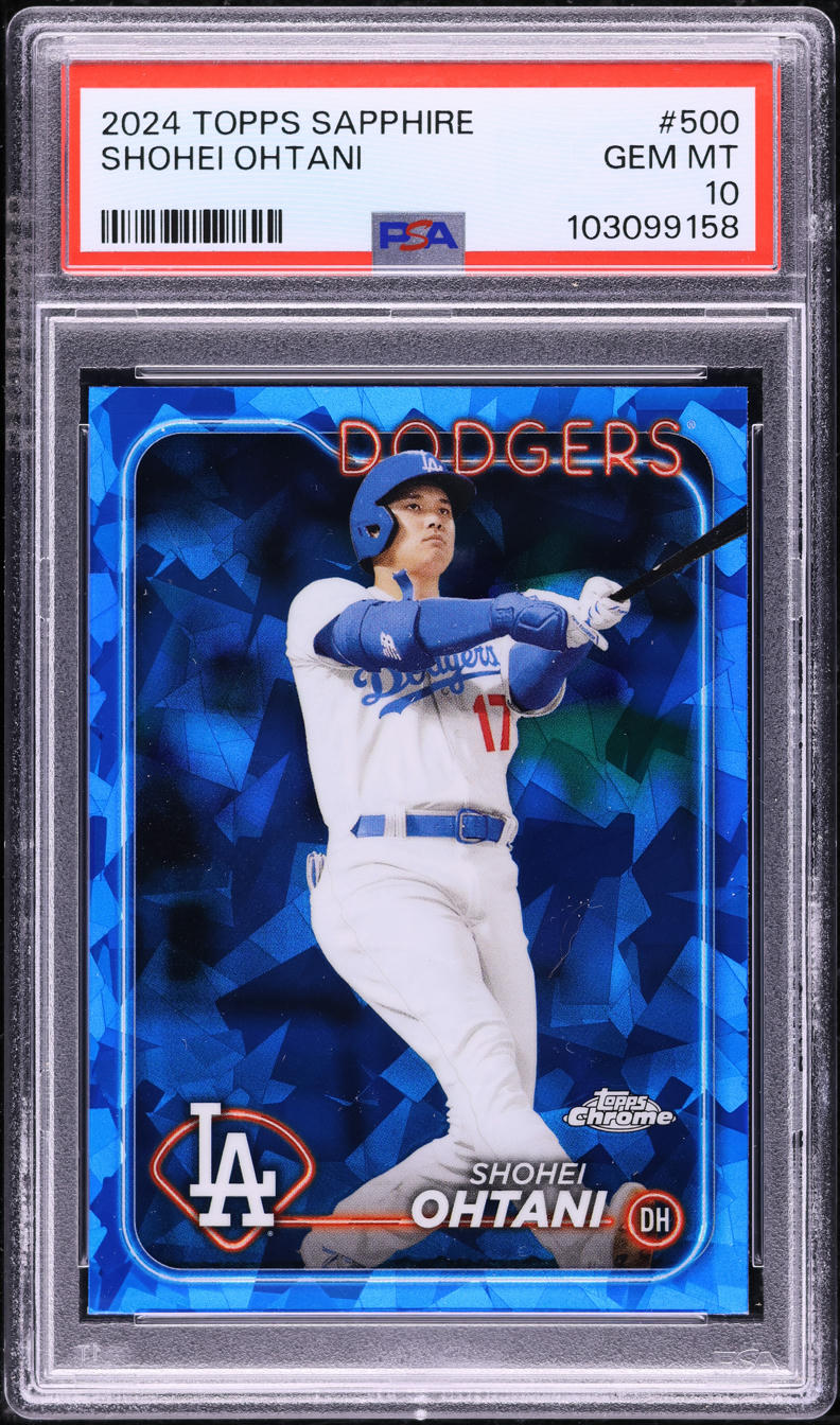 2024 Topps Now Shohei Ohtani NL MVP Award Winner Card - TCC Graded