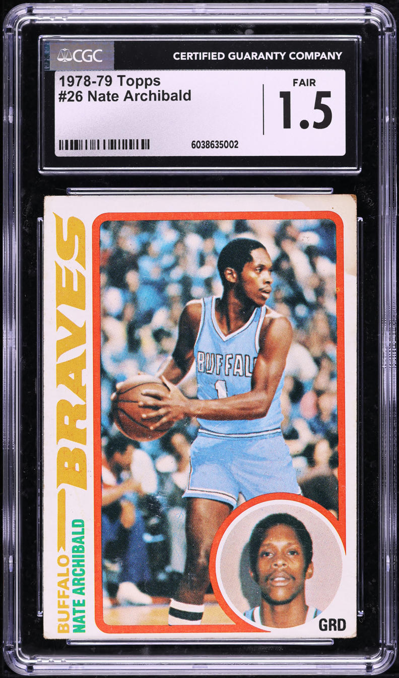 1978 Topps Nate Archibald #26 CGC 1.5 FR