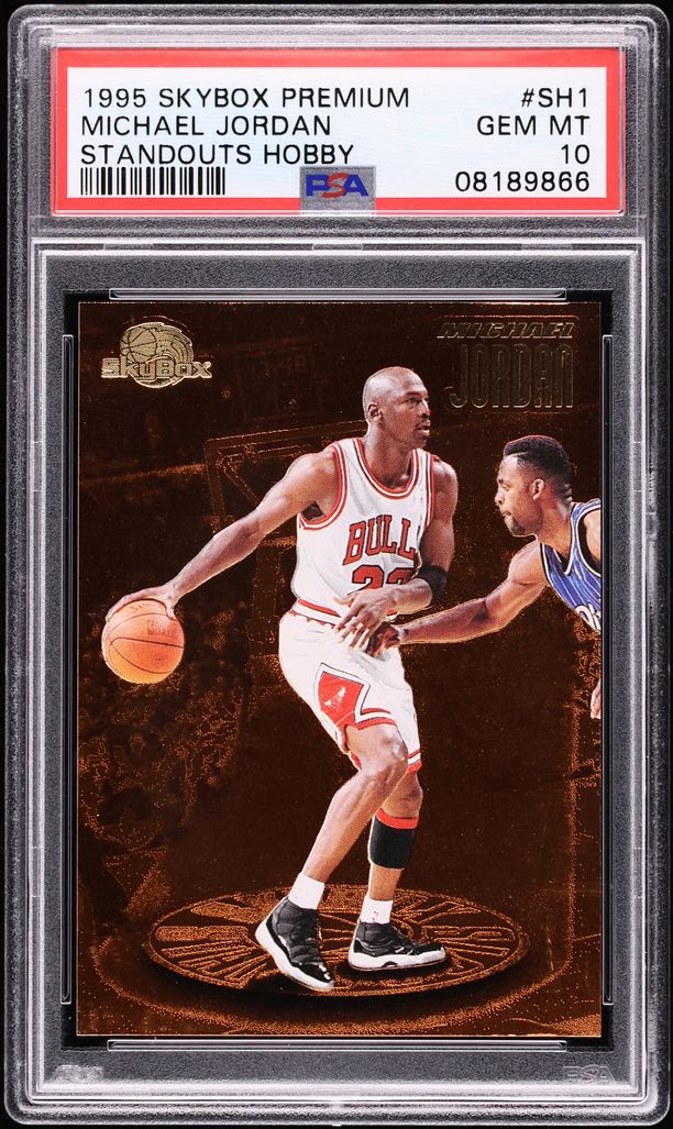 1995 Skybox Premium Standouts Hobby Michael Jordan #SH1 PSA 10 GEM MINT