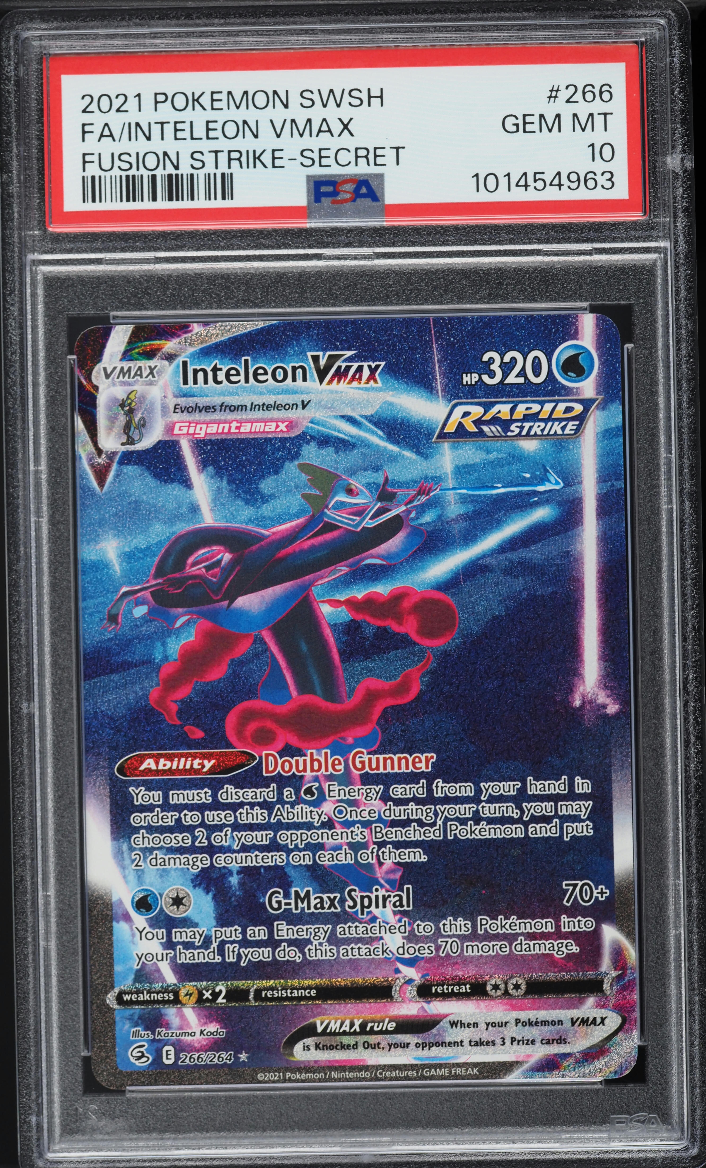 inteleon vmax pokemon card value V & Set - Fusion Strike 078/264 & 079/264 Colorless Rule 2020 Pokemon: INTELEON VMAX [050/192]