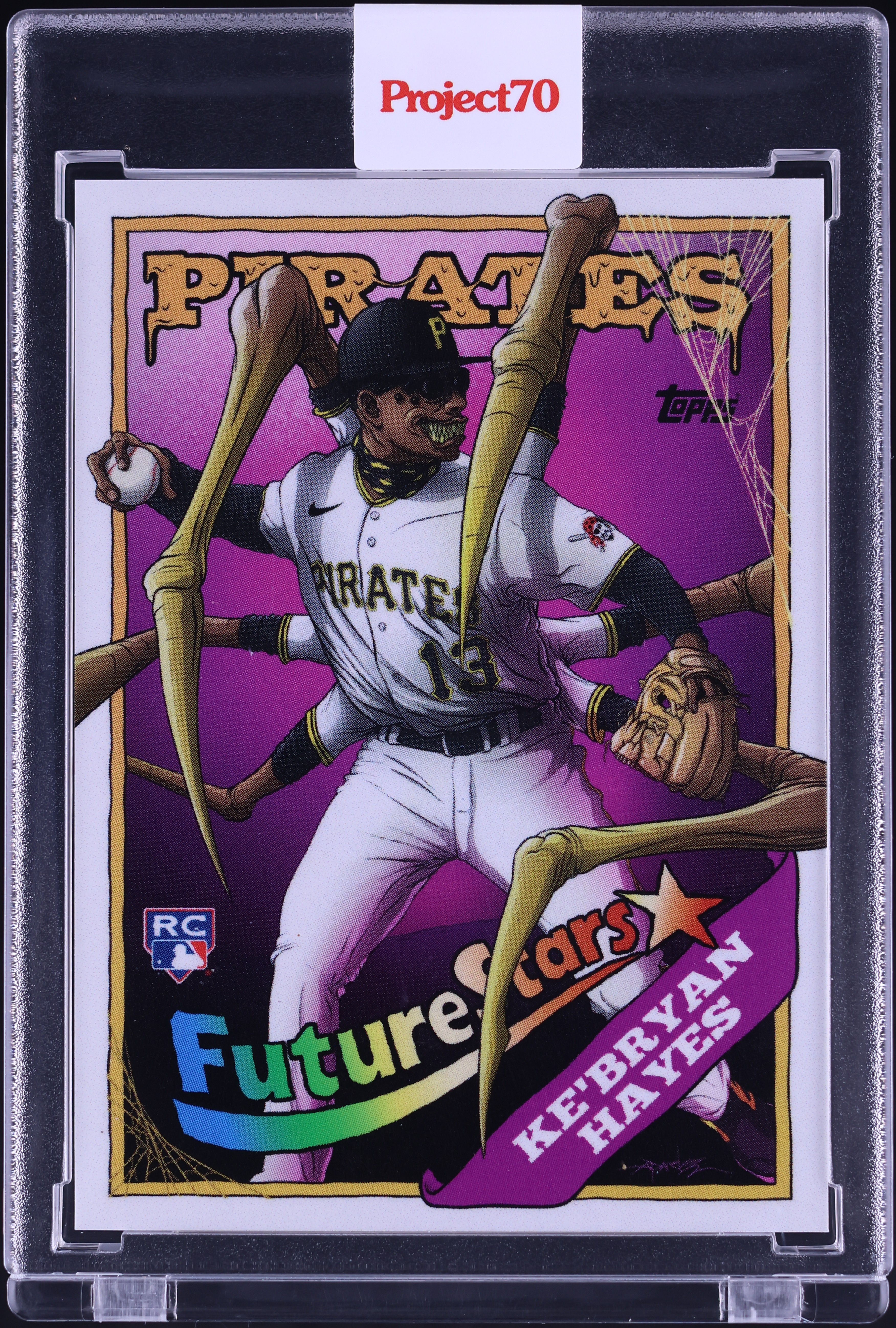 2021 Topps Project70 By Alex Pardee Ke'Bryan Hayes ROOKIE #131 on