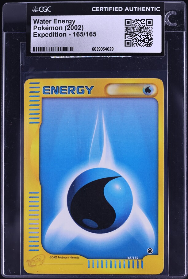 2023 Pokemon Japanese TCG Classic Collection Holo Water Energy PSA