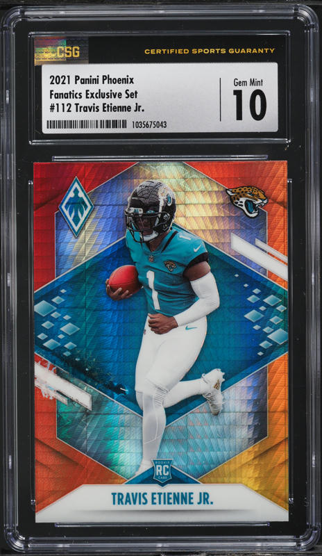 2021 Panini Phoenix Fanatics Exclusive Travis Etienne Jr. ROOKIE