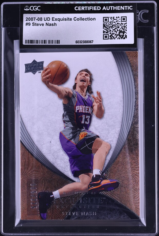 1996 Topps Basketball Steve Nash ROOKIE #182 PSA 9 MINT on