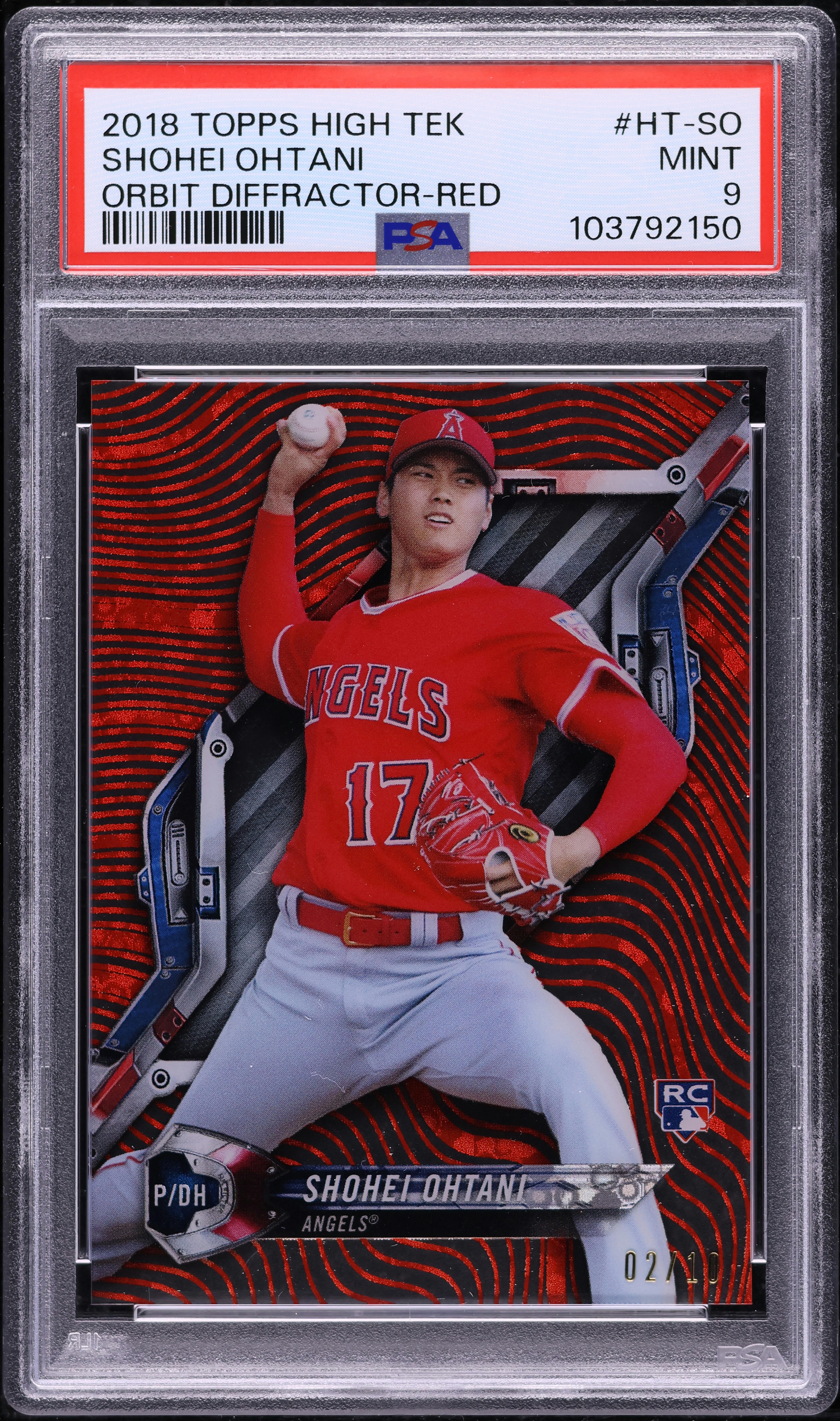Tek 0 Topps 1 Spot Hobby 2018 TOPPS HIGH TEK ROOKIE AUTOGRAPHS 
