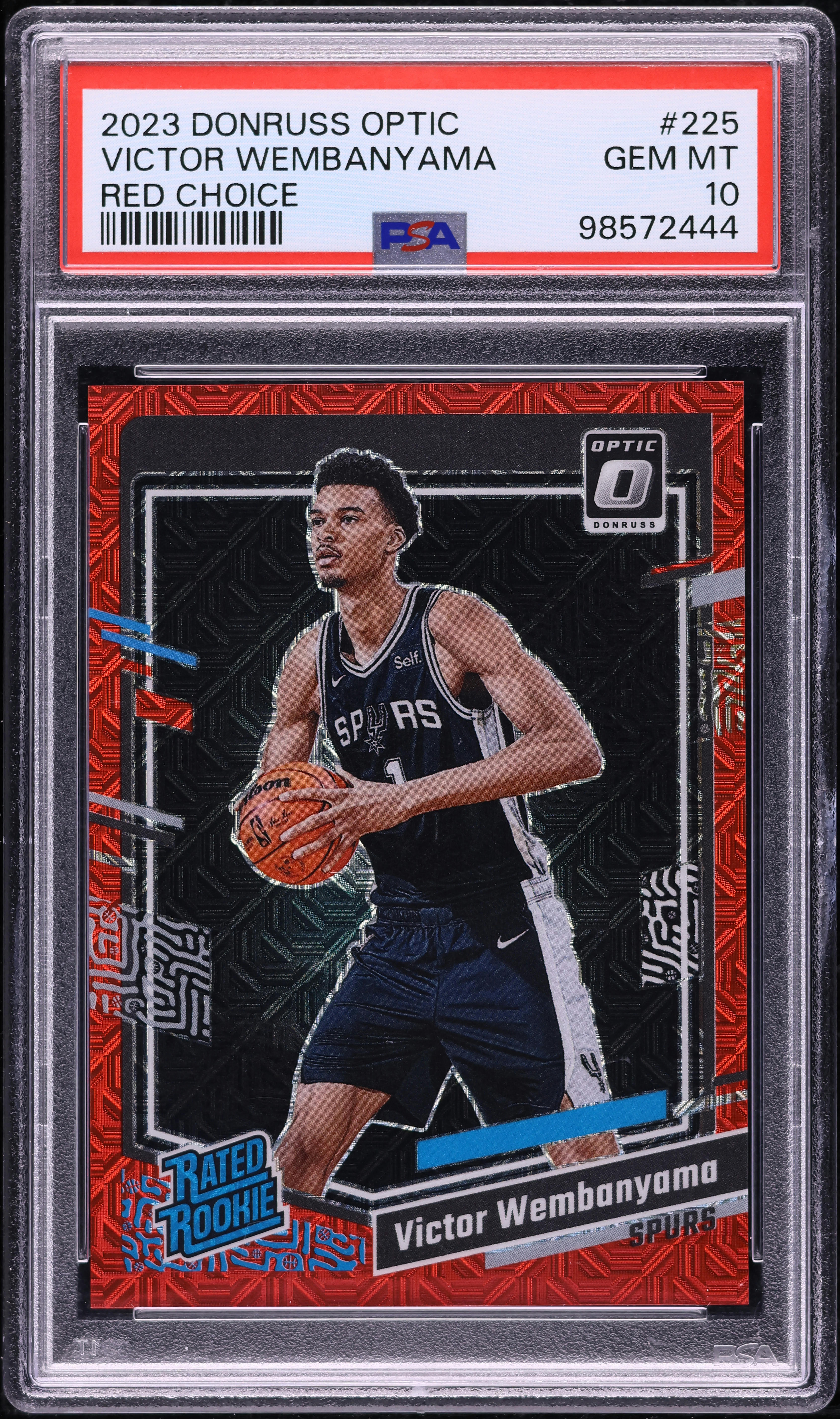 ジャバリスミスJR　PSA10 88シリアル　OPTIC CHOICE RED v1234952_2025030510234944M_7.jpg