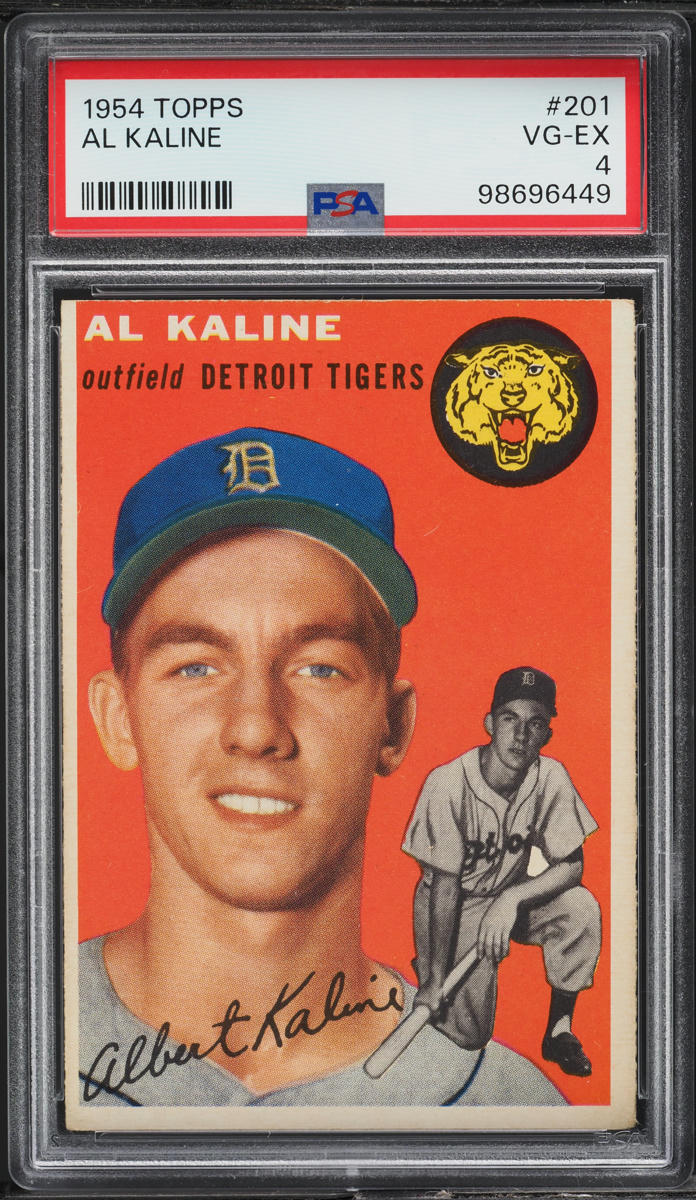 1954 Topps Al Kaline ROOKIE #201 PSA 4 VGEX
