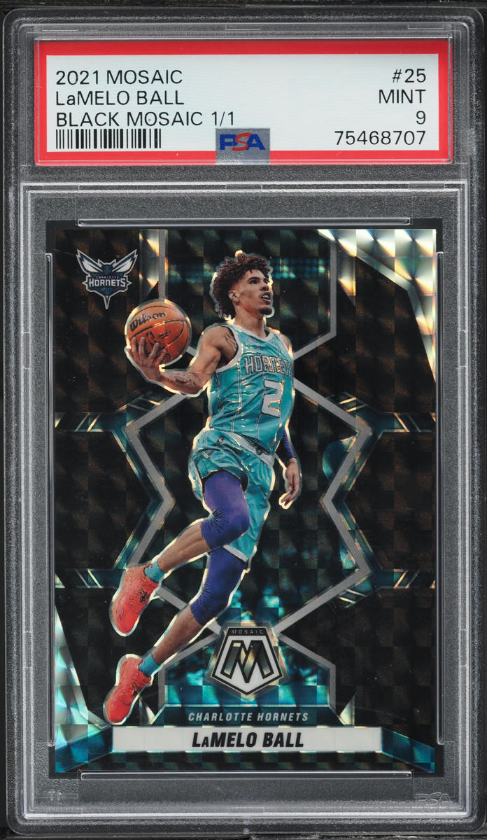 【49枚限定!!PSA9】Lamelo Ball RC Mosaic Prizm 49枚限定!!PSA9】Lamelo Ball RC Mosaic Prizm 49枚限定!!PSA9】Lamelo