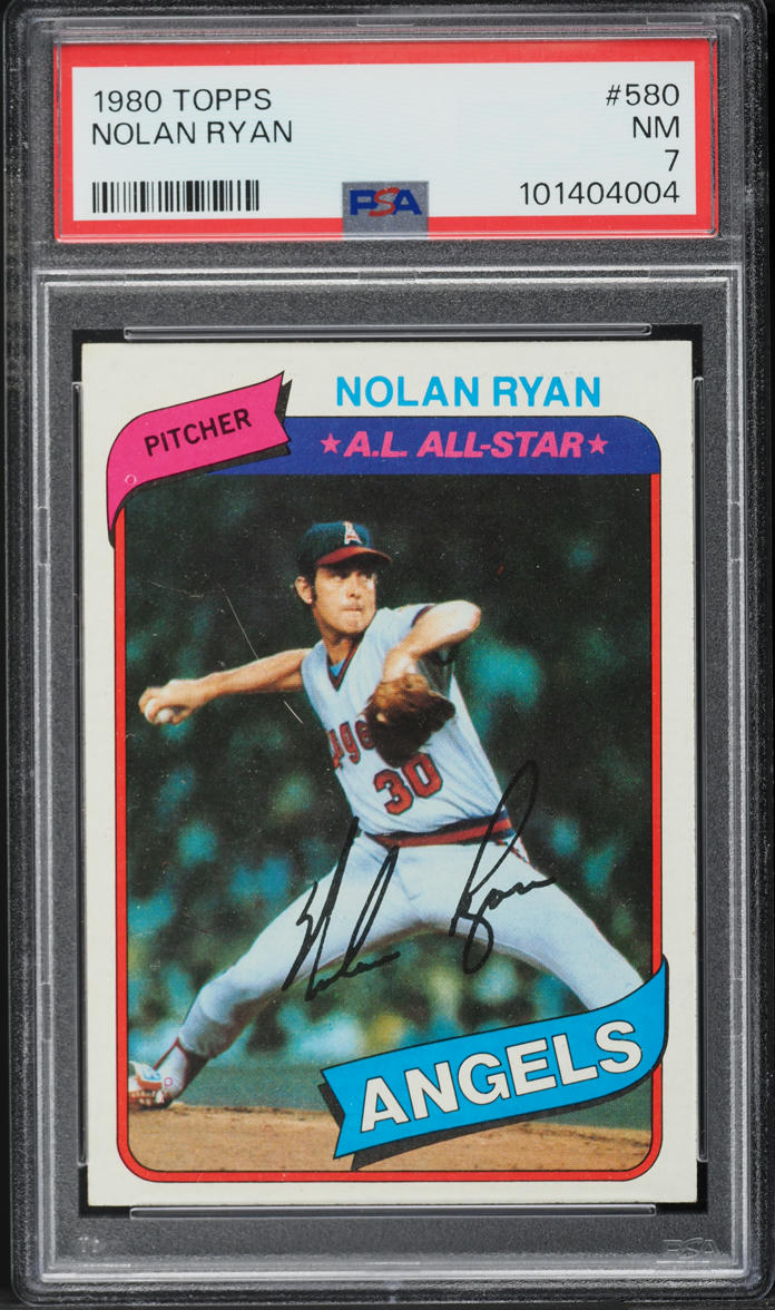 1980 Topps Nolan Ryan #580 PSA 7 NRMT