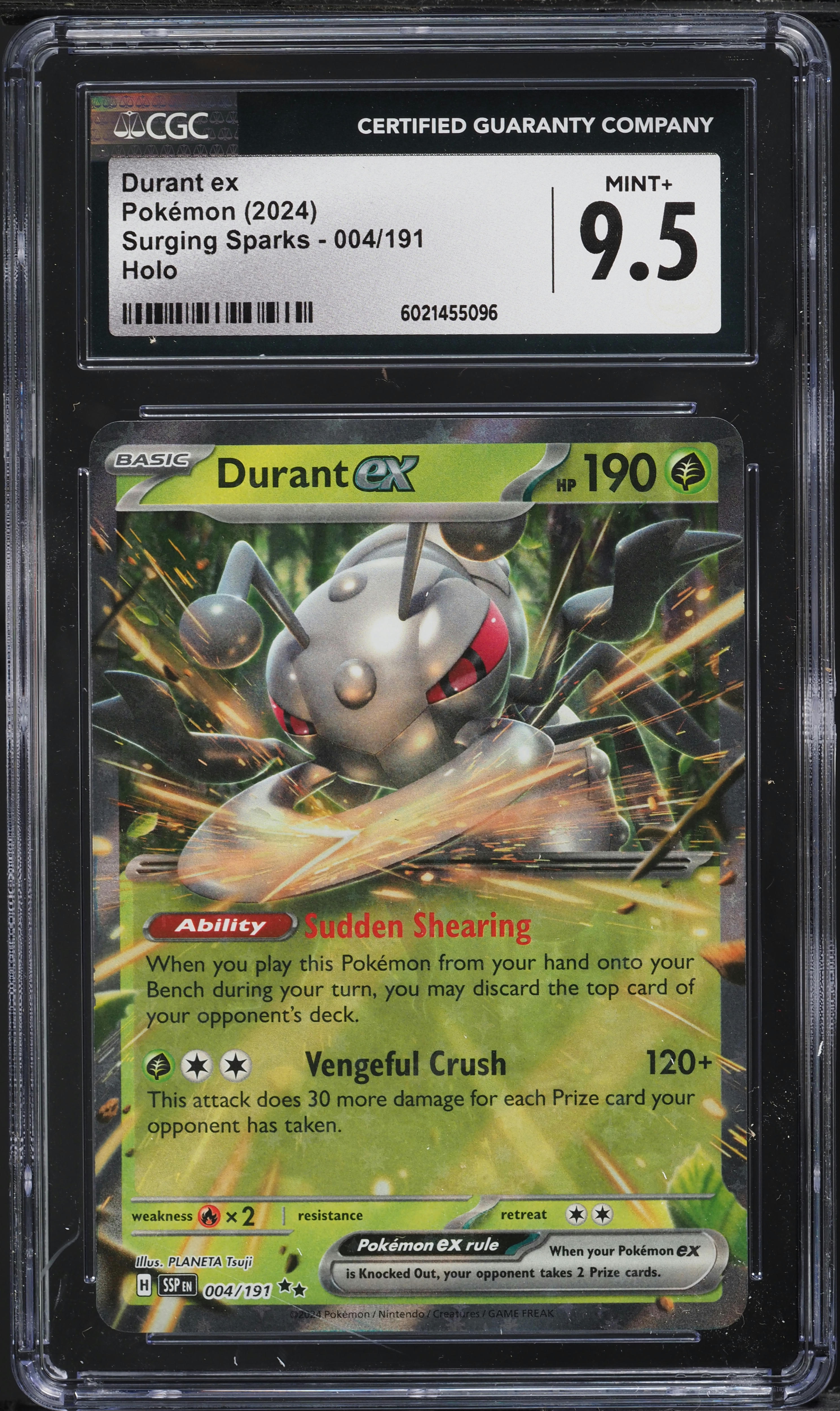 pokemon durant card Pokmon SV8 130/106 EX Evolves from null Type Durant | Sword & Shield
