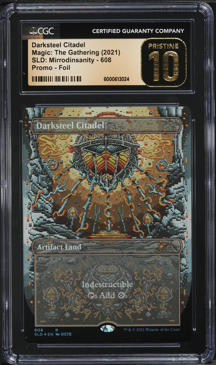 2021 Magic The Gathering Mirrodinsanity Foil Darksteel Citadel CGC