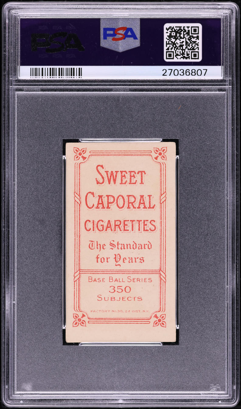 1909-11 T206 Gus Dorner SWEE CAPORAL PSA 5 EX