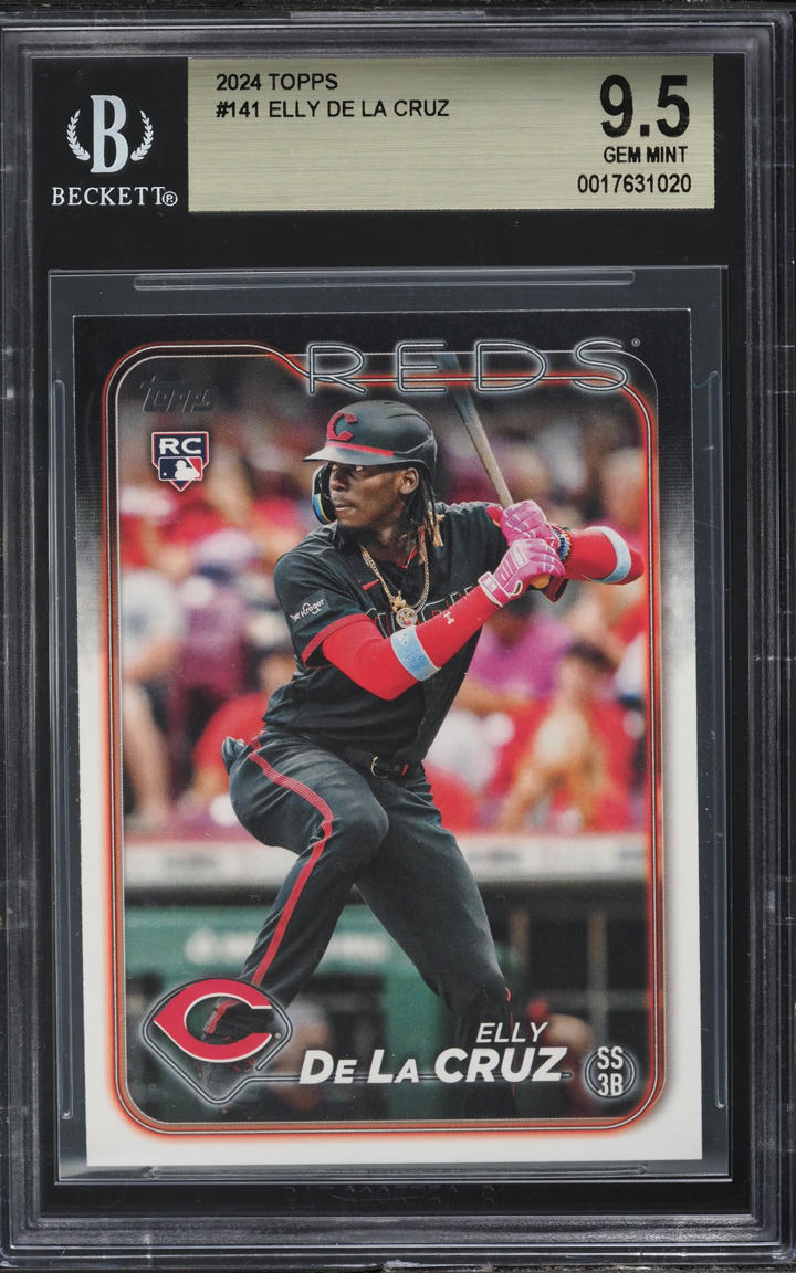2024 Topps Elly De La Cruz ROOKIE #141 BGS 9.5 GEM MINT