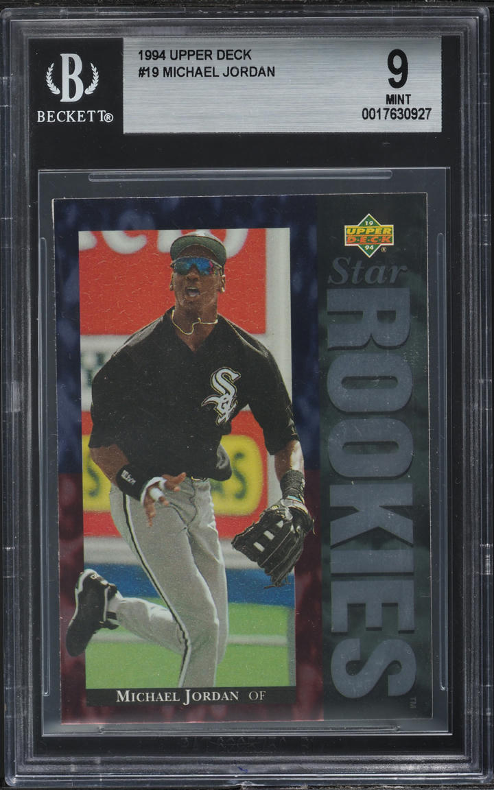 1994 Upper Deck Michael Jordan ROOKIE #19 BGS 9 MINT