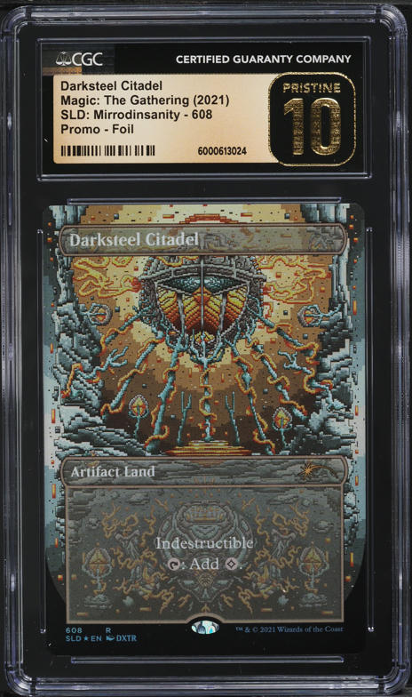 2021 Magic The Gathering Mirrodinsanity Foil Darksteel Citadel CGC