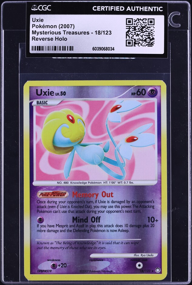 uxie pokemon card price - Diamond & Pearl - Legends Awakened - Legends Awakened Type Uxie 43/146 - League Promo