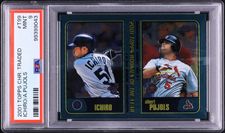 2001 Topps Chrome Traded Ichiro Suzuki Albert Pujols ROOKIE #T99