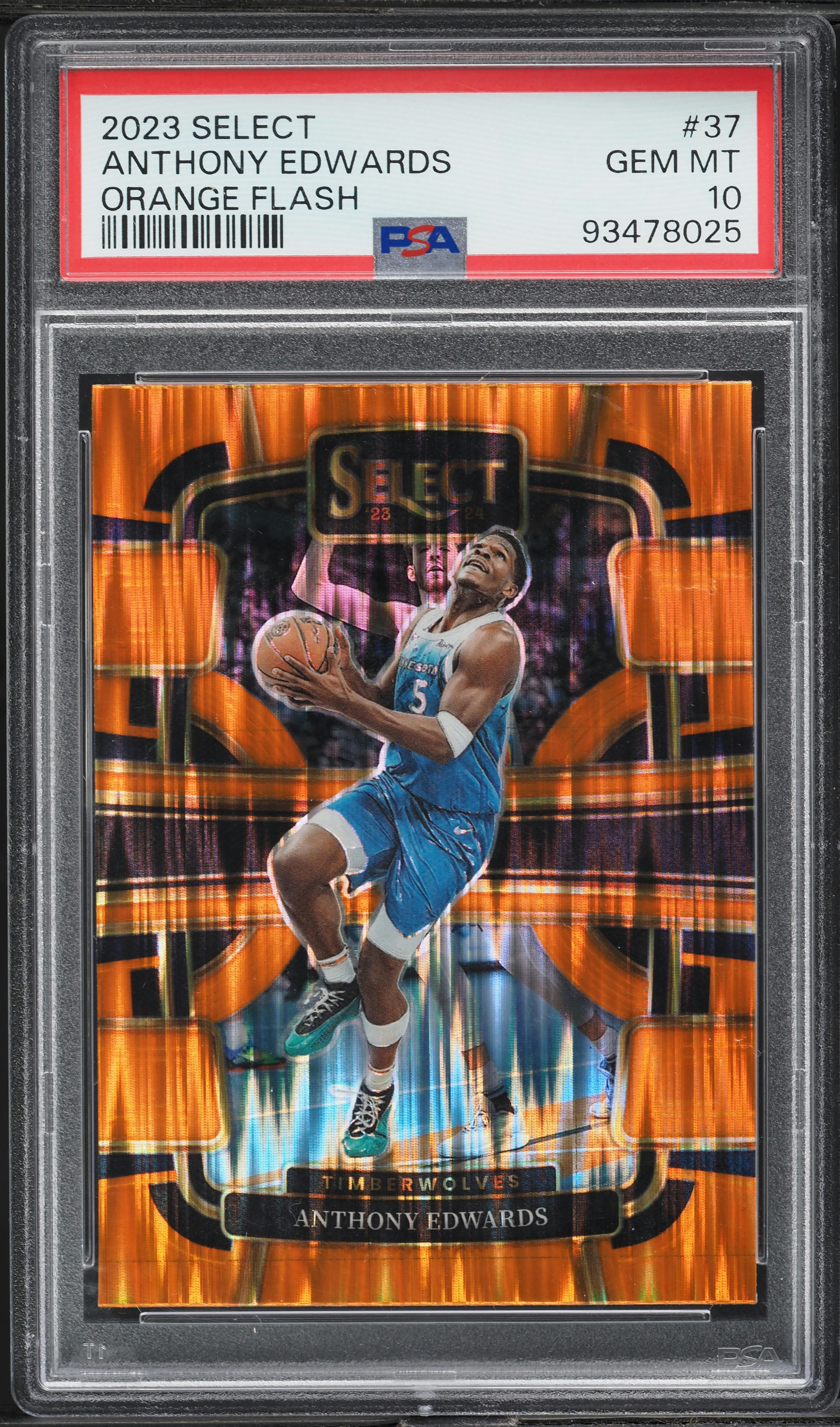 【PSA】 Anthony Edwards直筆サイン入りジャージ Anthony Edwards Signed Authentic Minnesota Timberwolves Jersey JSA