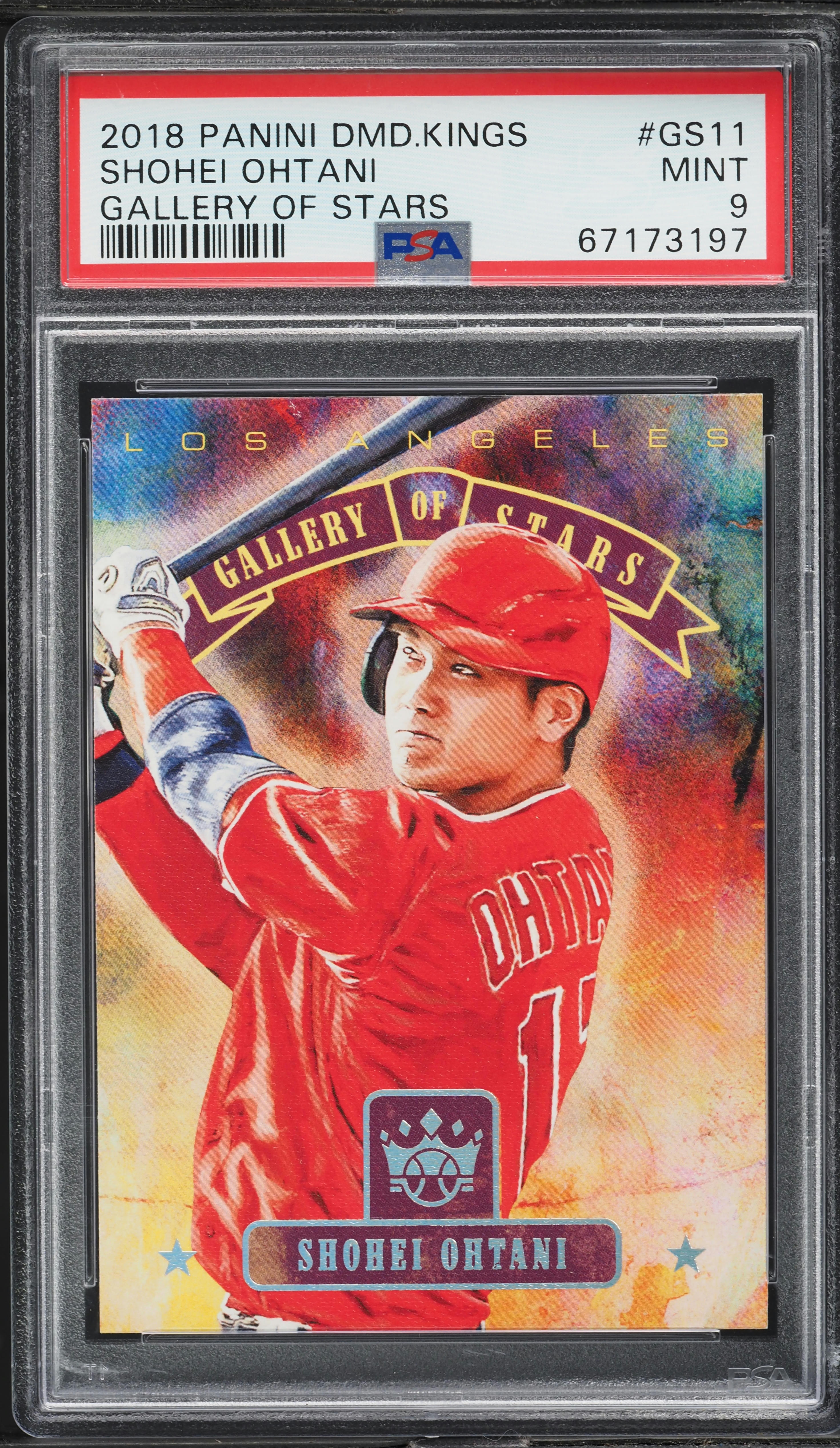 2018 Panini Diamond Kings Gallery Of Stars Shohei Ohtani ROOKIE
