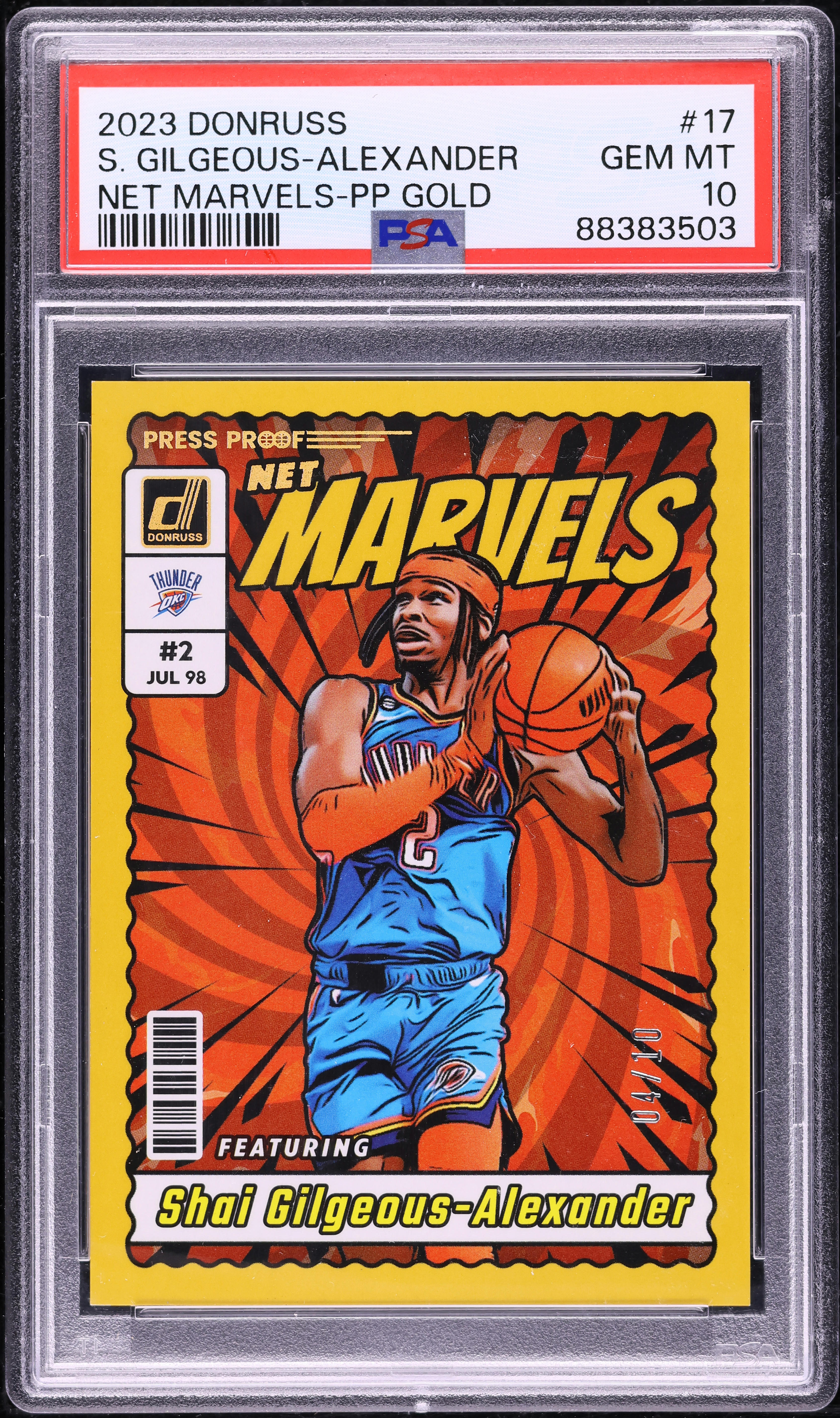 2023-24 Donruss Shai Gilgeous-Alexander Shai Donruss Gilgeous 