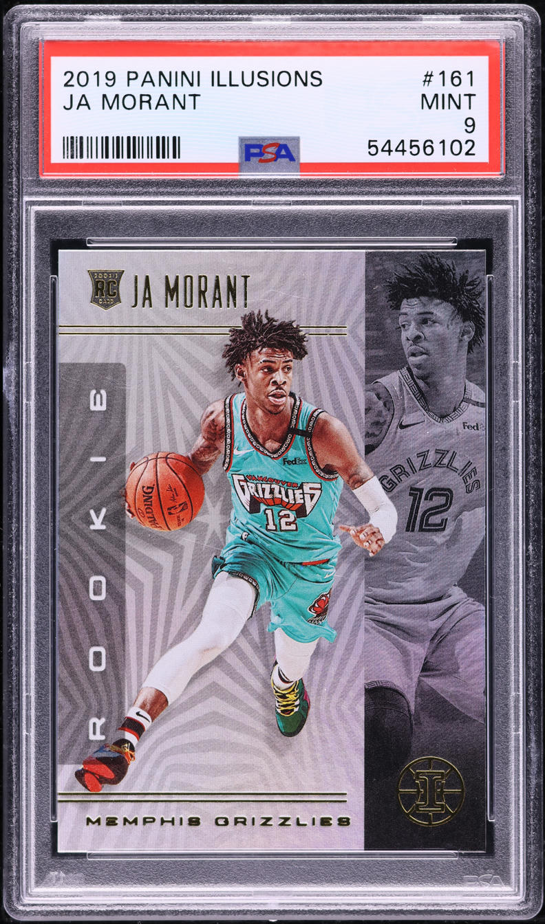 2019 Panini Illusions Ja Morant ROOKIE #161 PSA 9 MINT on Fanatics