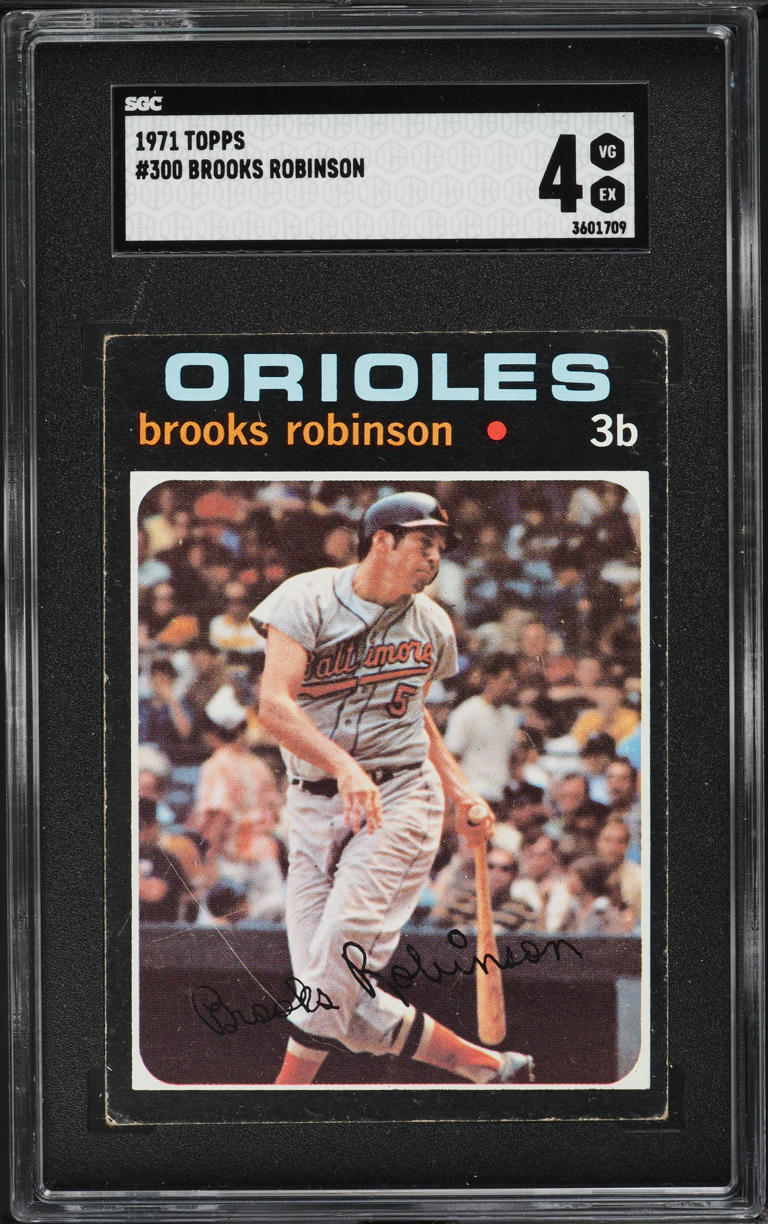 1971 Topps Brooks Robinson #300 SGC 4 VGEX