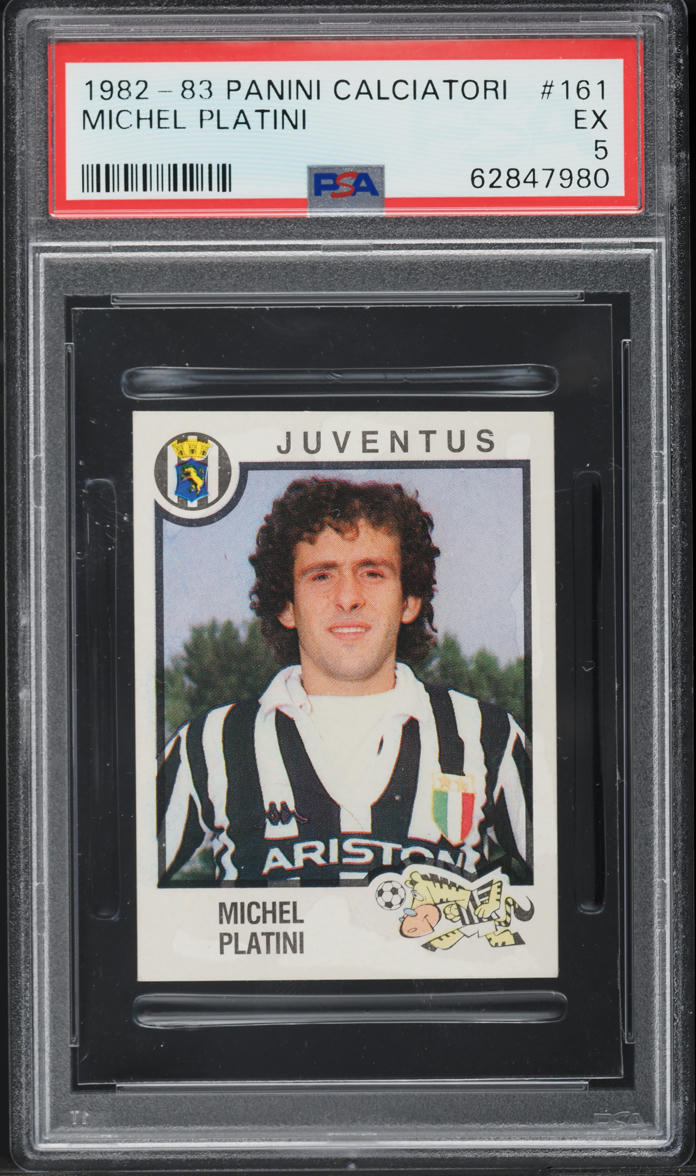 Sticker Panini Michel Platini - Coupe Du Monde Mexique 86 - Équipe De France Original