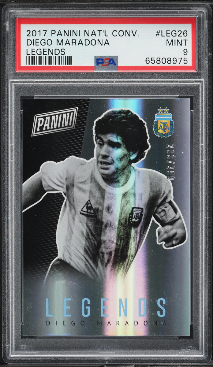 maradona 2017 Panini National Convention Legends Diego Maradona /299 #LEG26