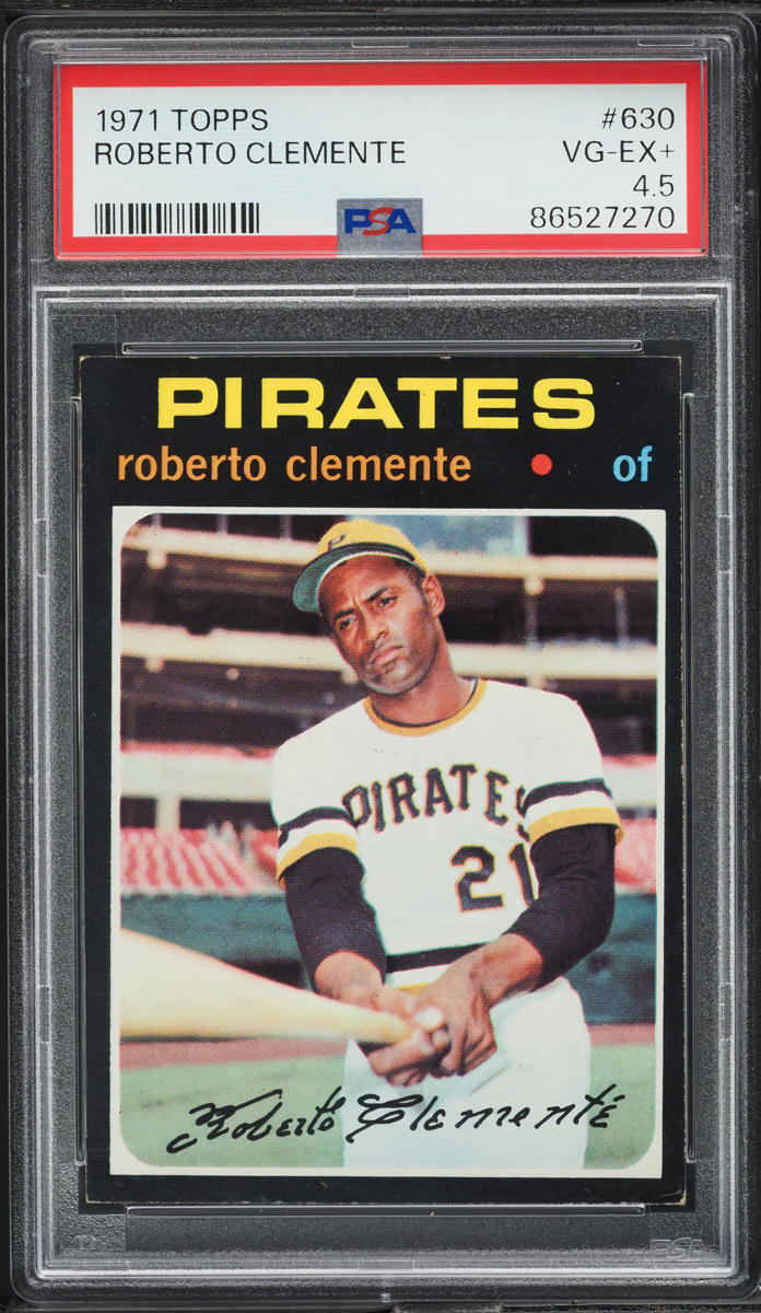 1971 Topps Bob Clemente #630 PSA 4.5 VGEX+