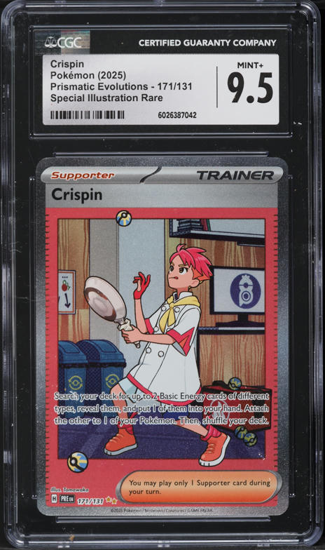 Crispin - 171/131 171 - SV Prismatic Evolutions Holofoil Moderately Played