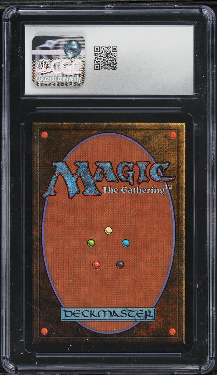 1993 Magic The Gathering MTG Beta Swamp (Gray Tint) CGC 10 GEM MINT
