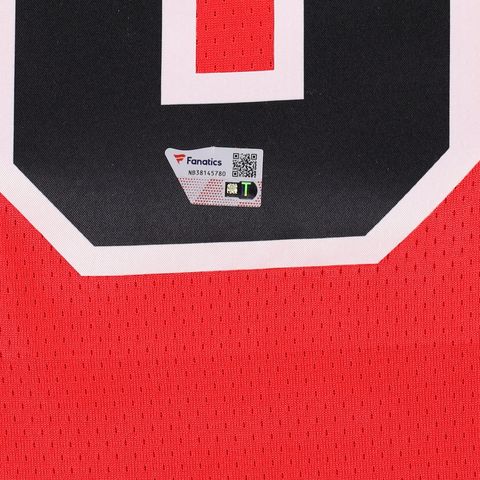Zach Lavine Signed Auto Nike Icon Swingman Chicago Bulls Jersey - Fanatics AUTH
