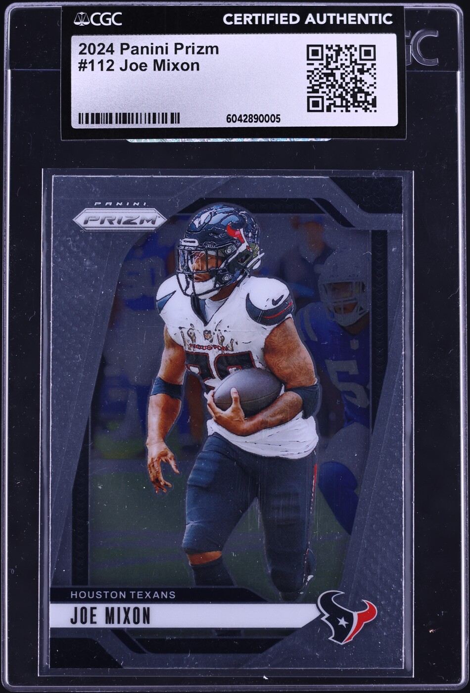 2024 Panini Prizm Joe Mixon #112 CGC AUTH