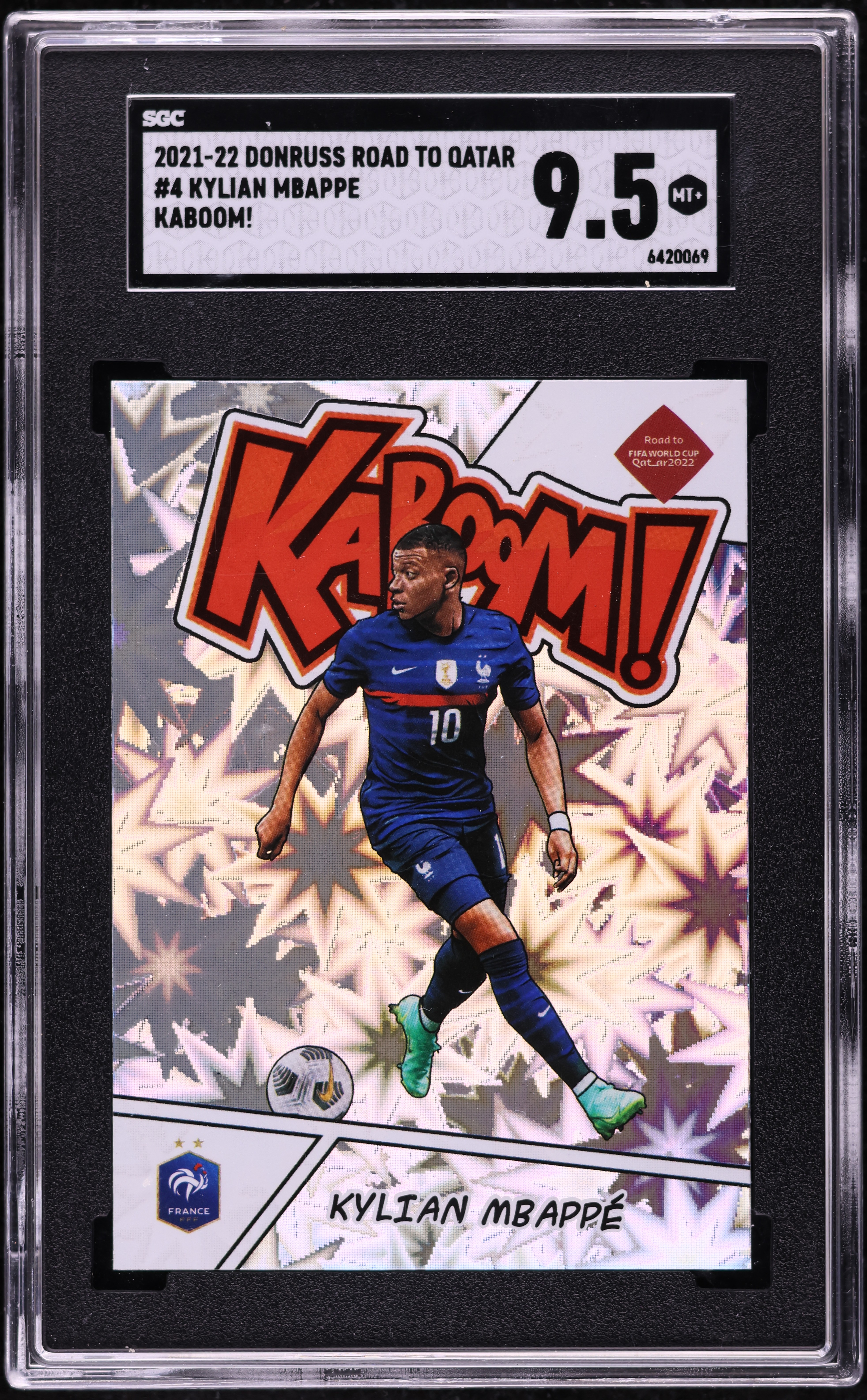 レア panini 21-22 donruss KABOOM エムバペ フランス レア panini 21-22 donruss KABOOM エムバペ フランス - メルカリ