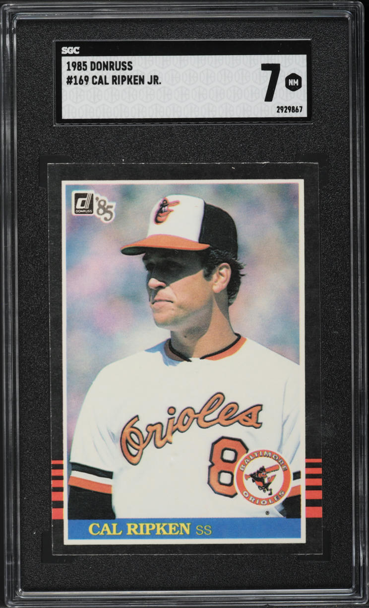 1985 Donruss Cal Ripken Jr. #169 SGC 7 NRMT