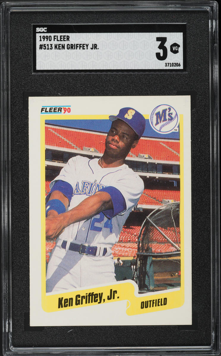 1990 Fleer Ken Griffey Jr. #513 SGC 3 VG